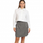 Preview: Elegant 2-in-1 Skirt Made of Linen and Virgin Wool